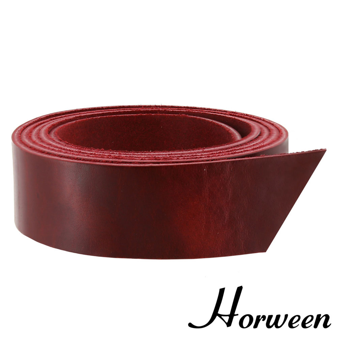 Horween Cavalier London Bus Red Leather Strap