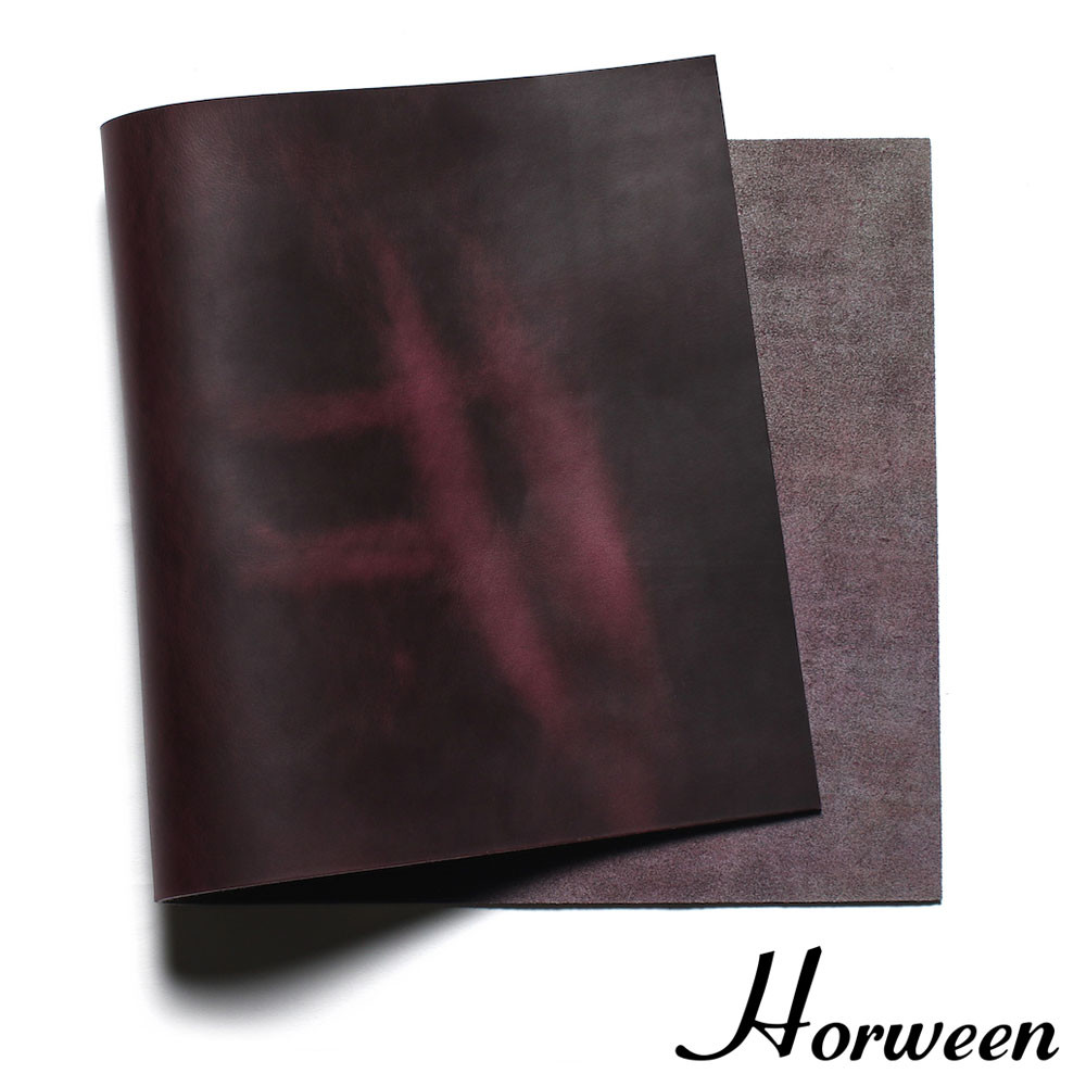 Horween Leather Panel Cavalier Plum