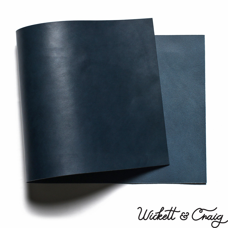 Wickett & Craig Navy leather panel