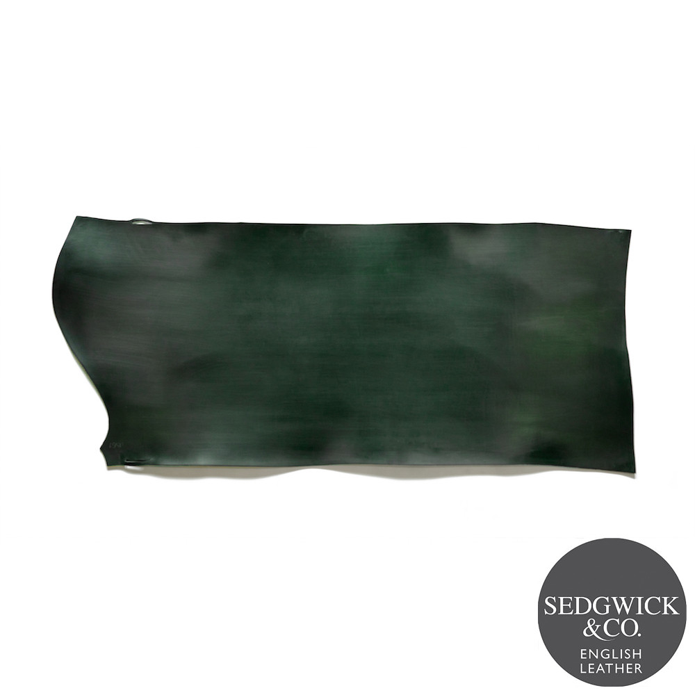 Sedgewick English Bridle Leather - Green