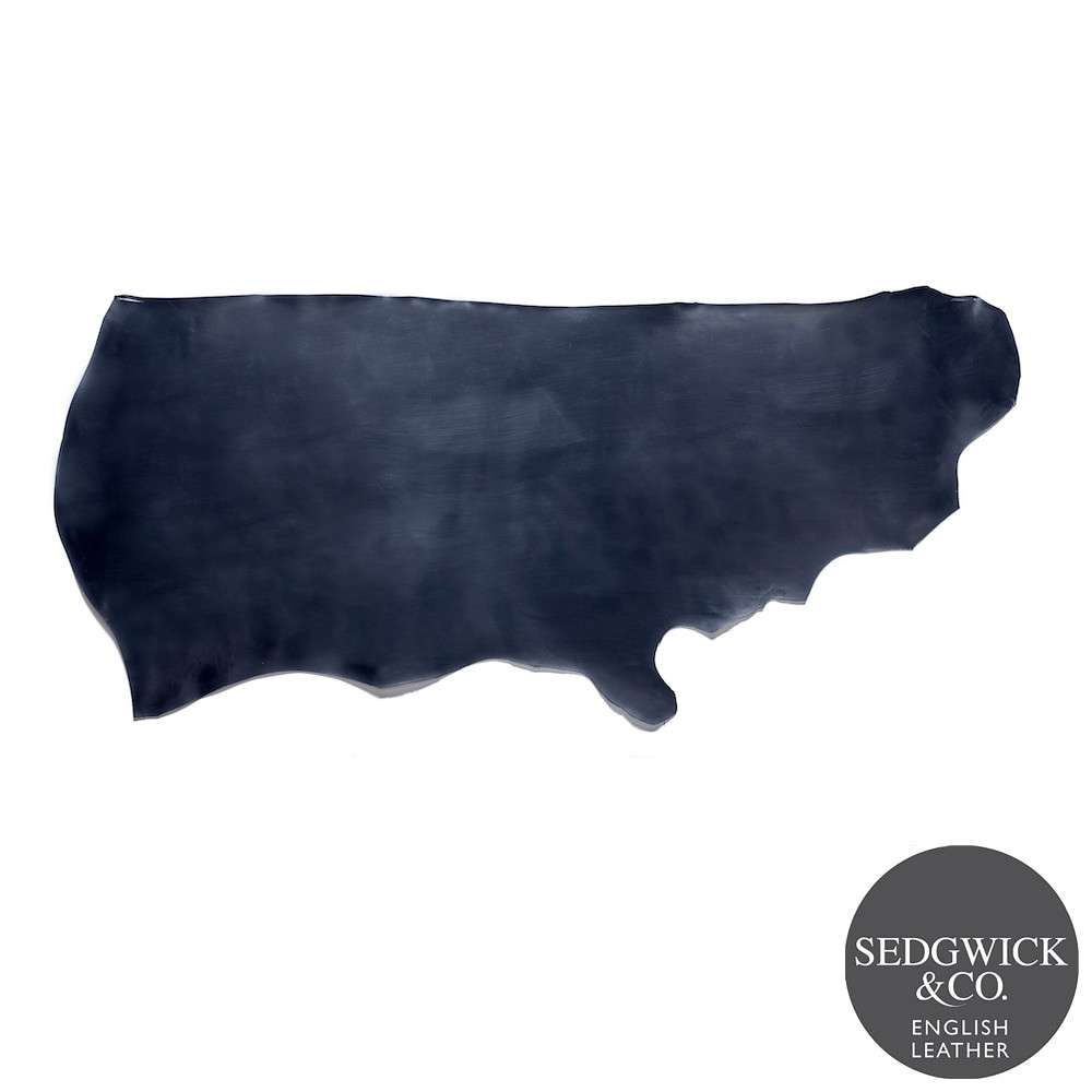 Navy English Bridle Sedgwick Leather