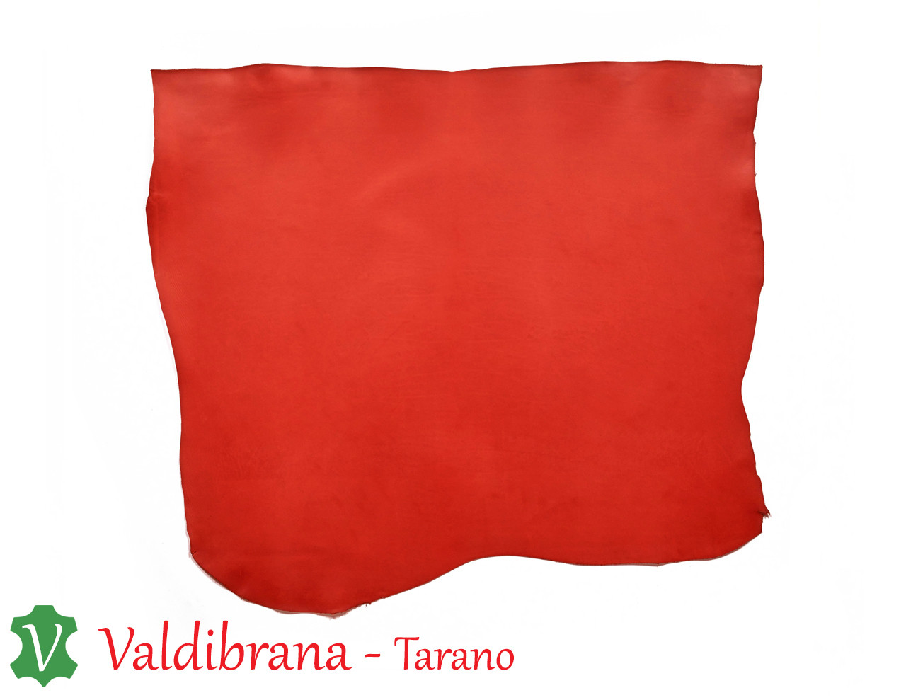 Valdibrana Italian Vachetta Double Shoulder - Candy Apple Red
