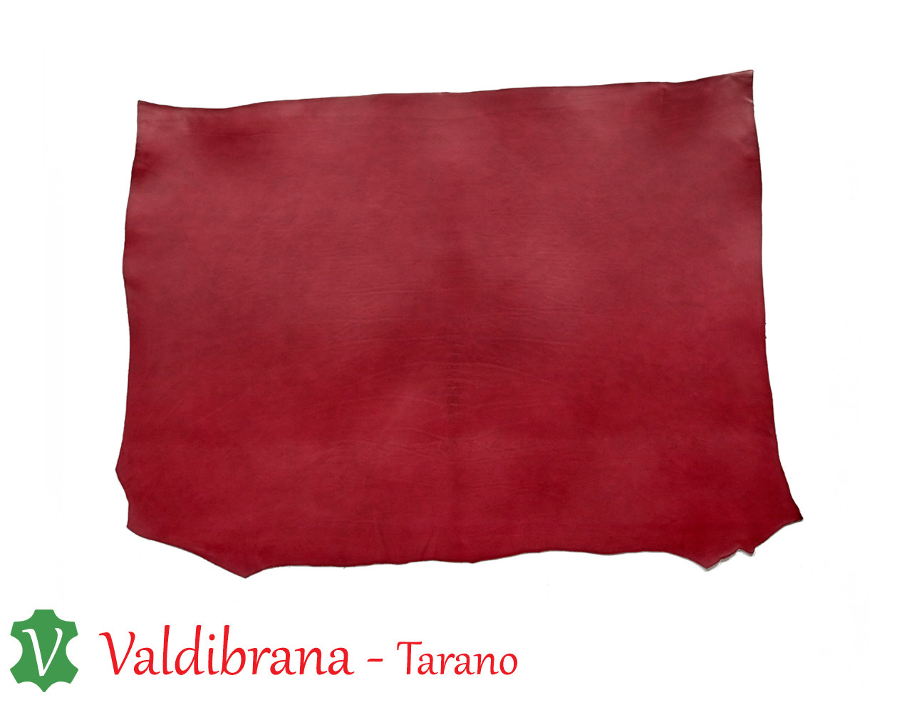 Valdibrana Italian Vachetta Double Shoulder - Carmine Red