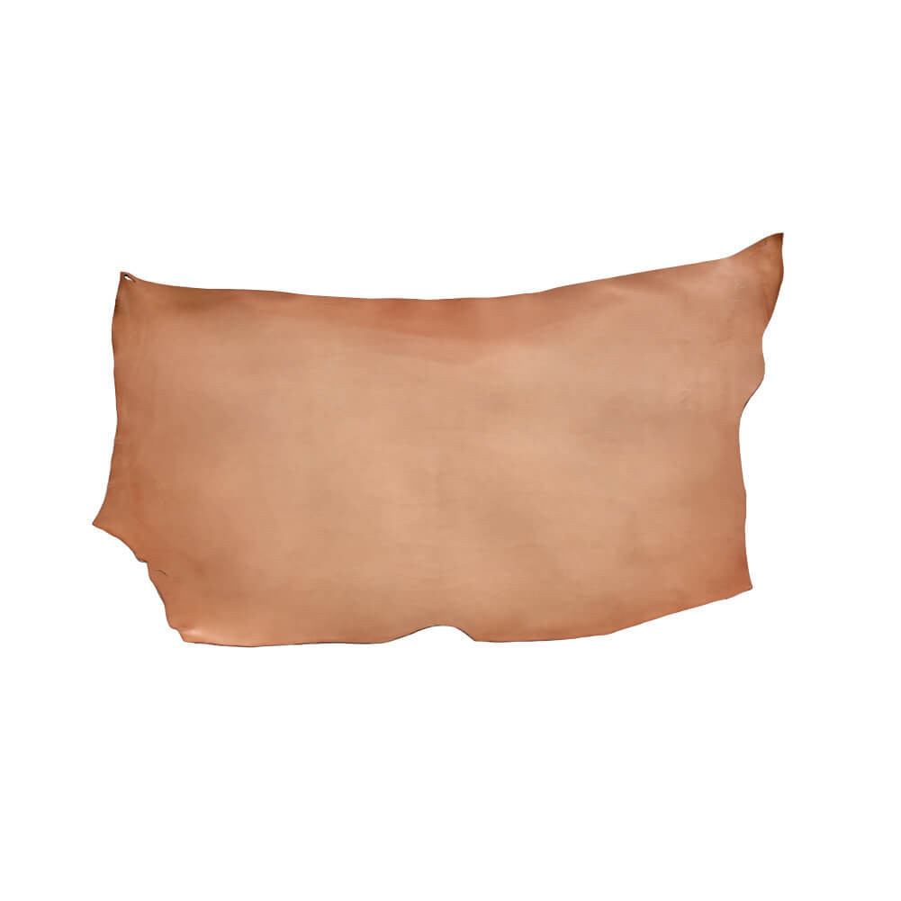 Veg Tan, Double Shoulder, Natural