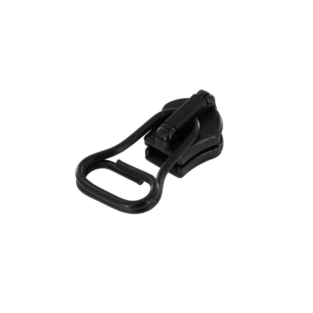 Riri Draht Zipper Pull, Black, Multiple Sizes - Buckleguy.com