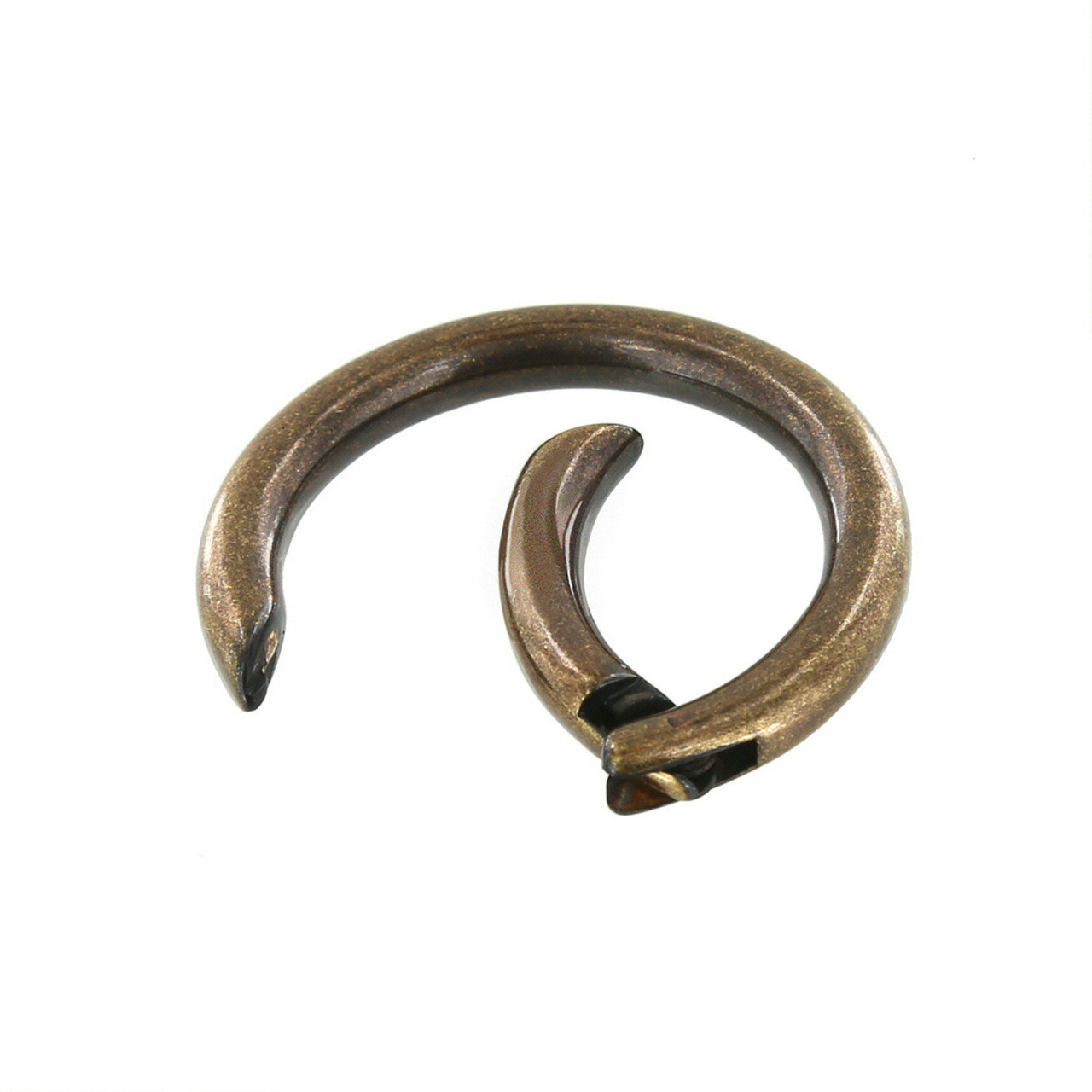 B9431 1-1/4" antique brass o-ring