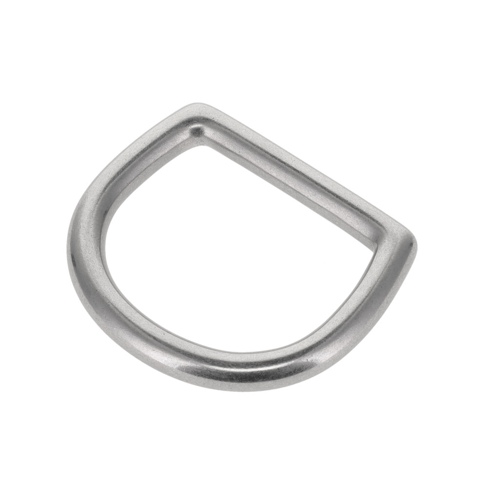 2011 1.25" nickel matte D-ring