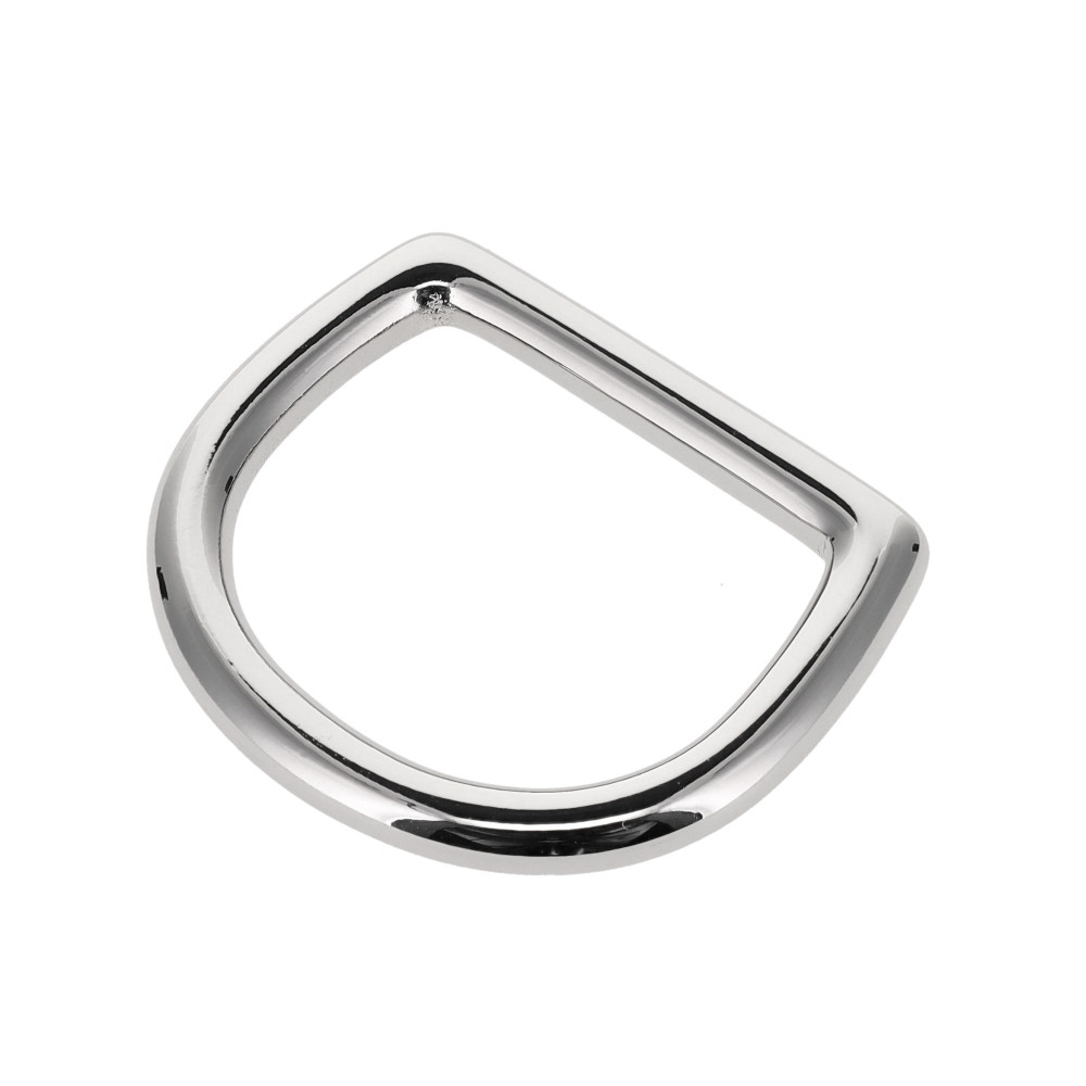 2011 1.25" nickel plate D-ring