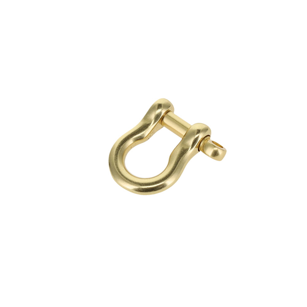 Natural Brass Shackle w/ screw pin