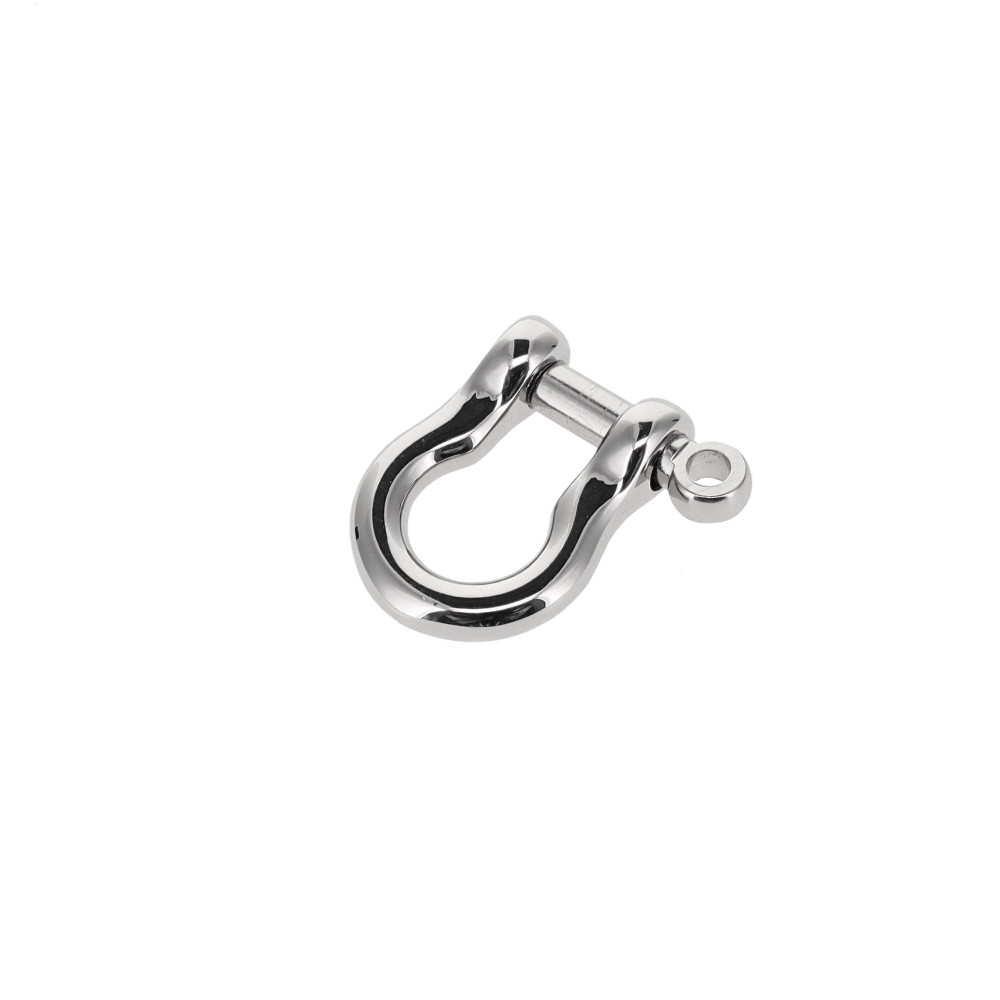 Nickel Plate Shackle w/screw pin