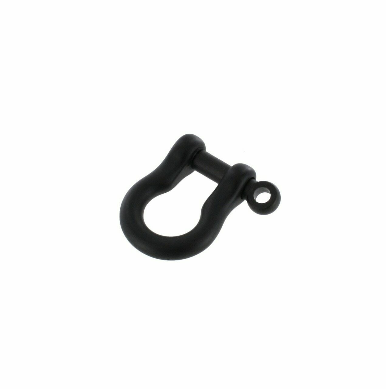 PVD Black Matte Shackle w/screw pin