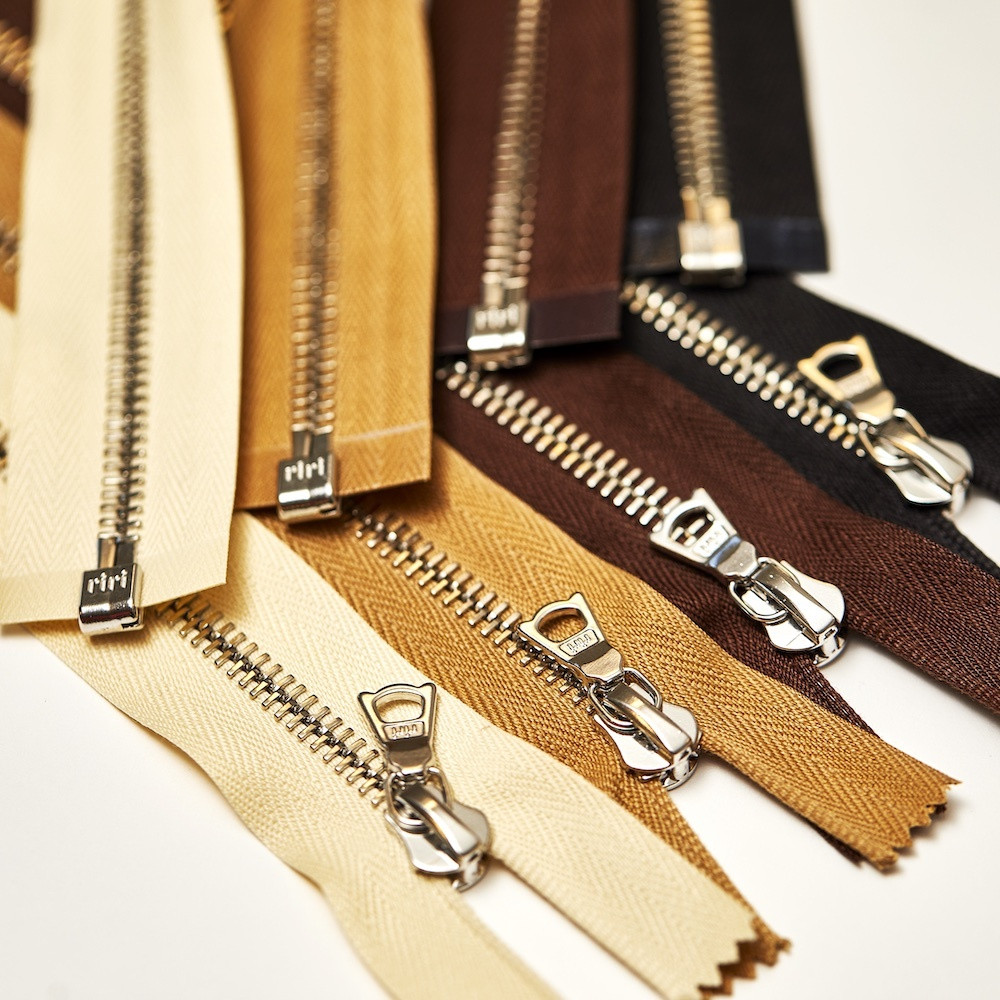 RIRI Custom Cut Separating Zipper Brass Teeth
