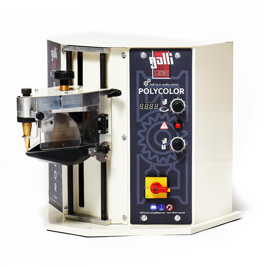 Galli Polycolor Leather Edge Painting Machine