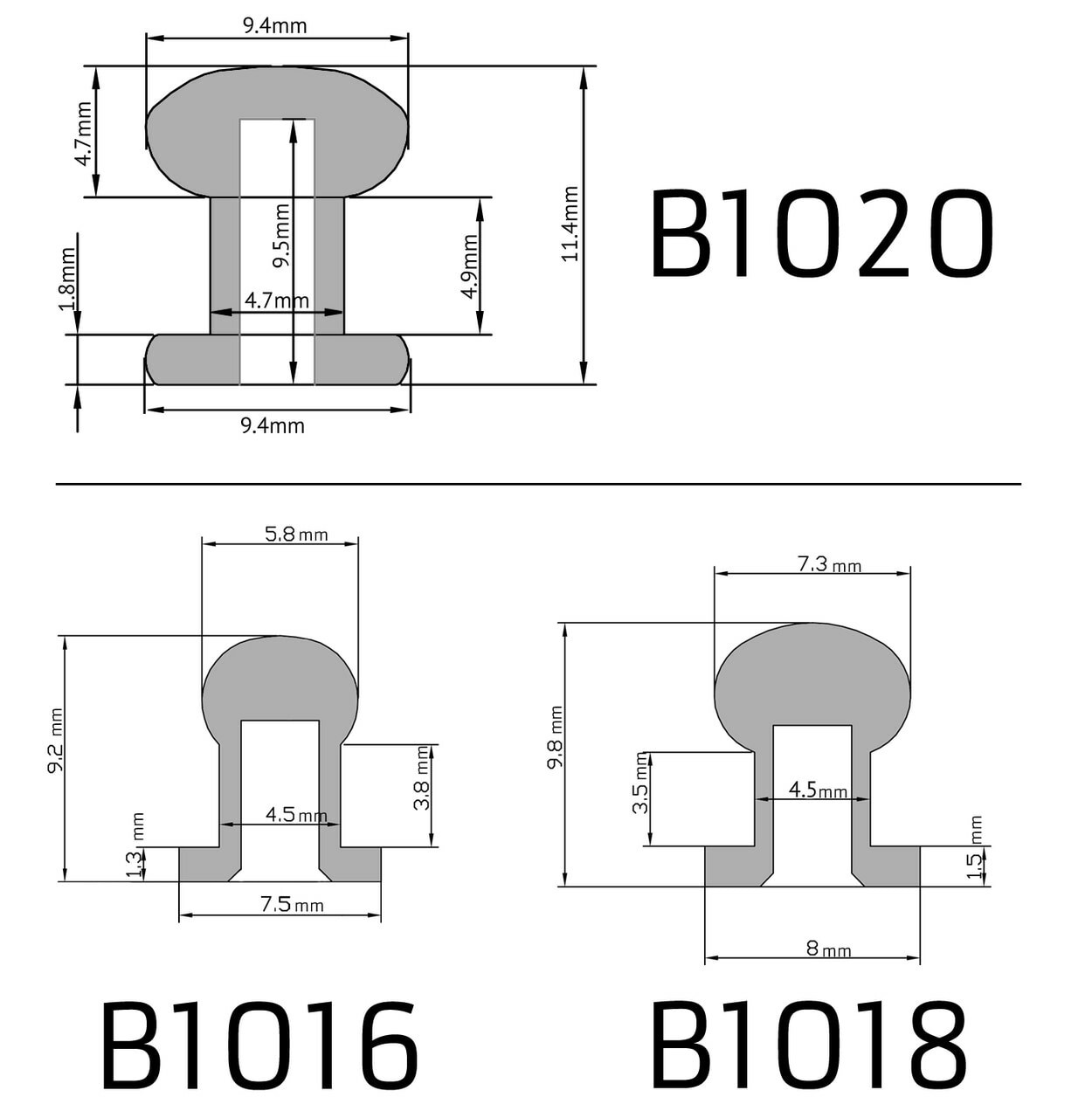 collar button specs drawing