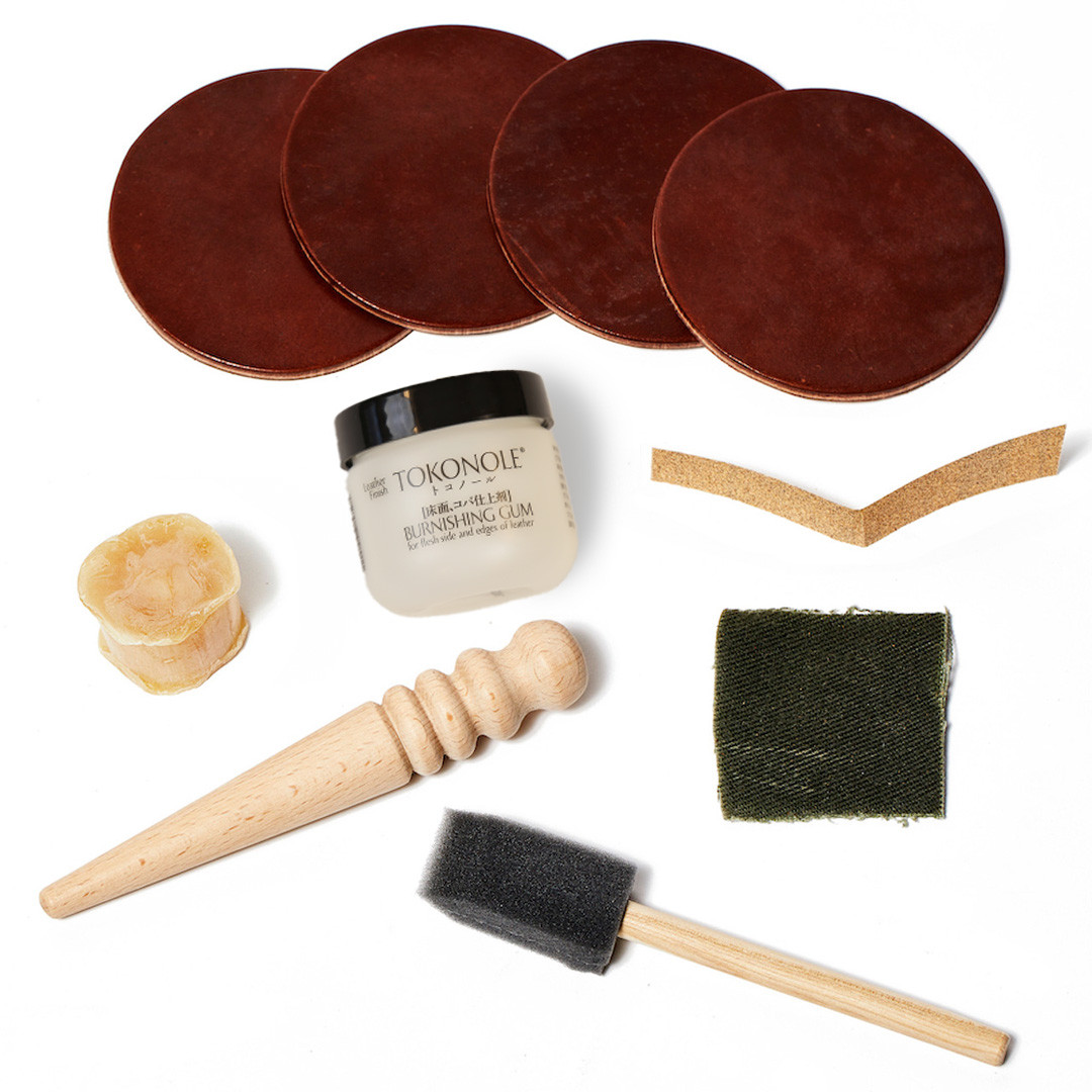 Leather Burnishing Kit