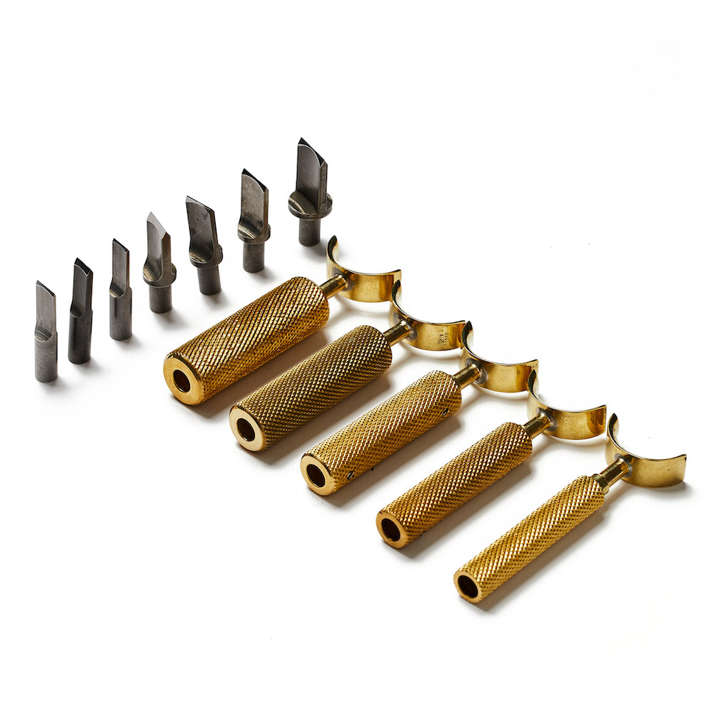 Brass Swivel Knives