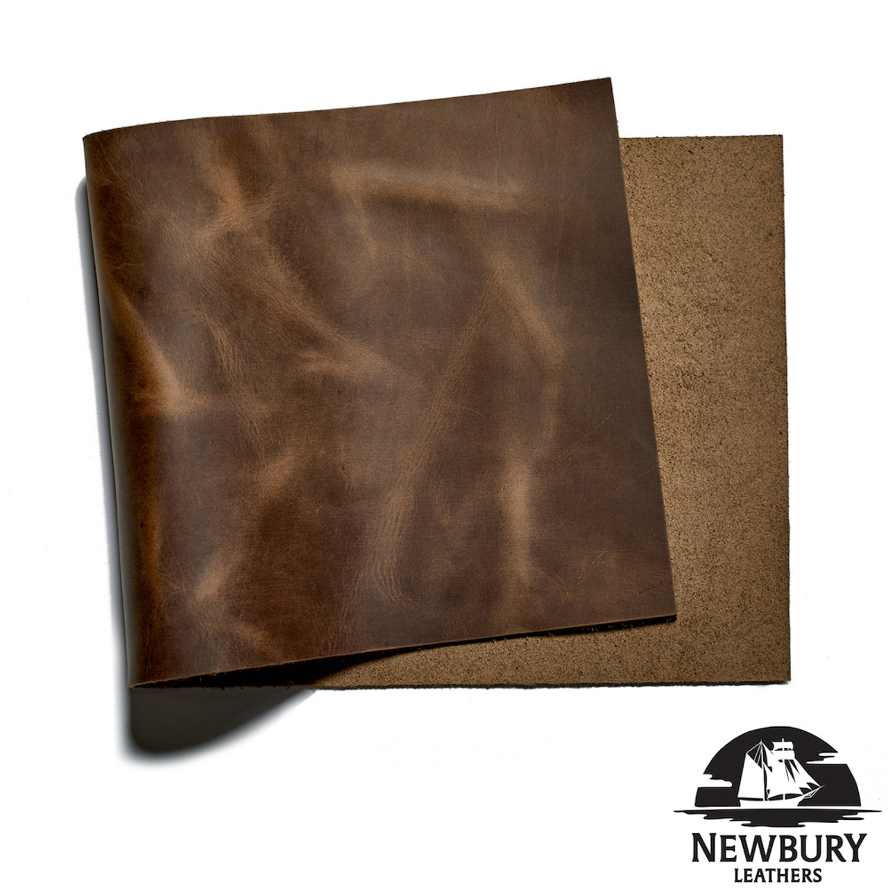 Newbury Leathers, Crazy Horse, Panel, Tan - Buckleguy.com
