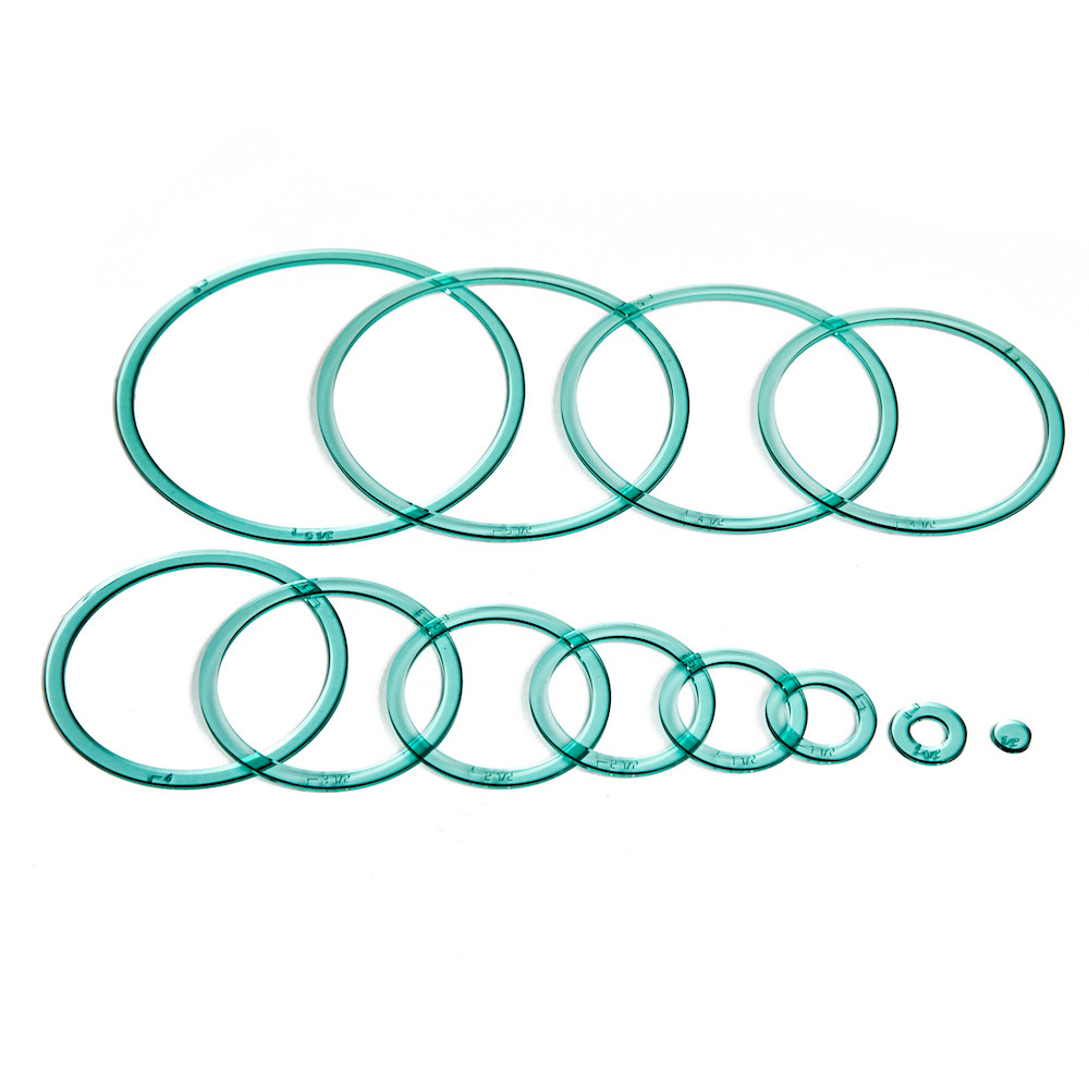 Acrylic Loose Circles Concentric