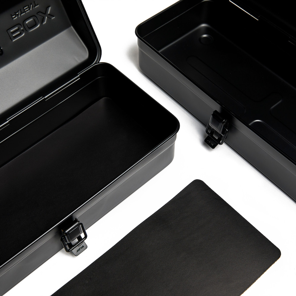 optional leather insert/monogram