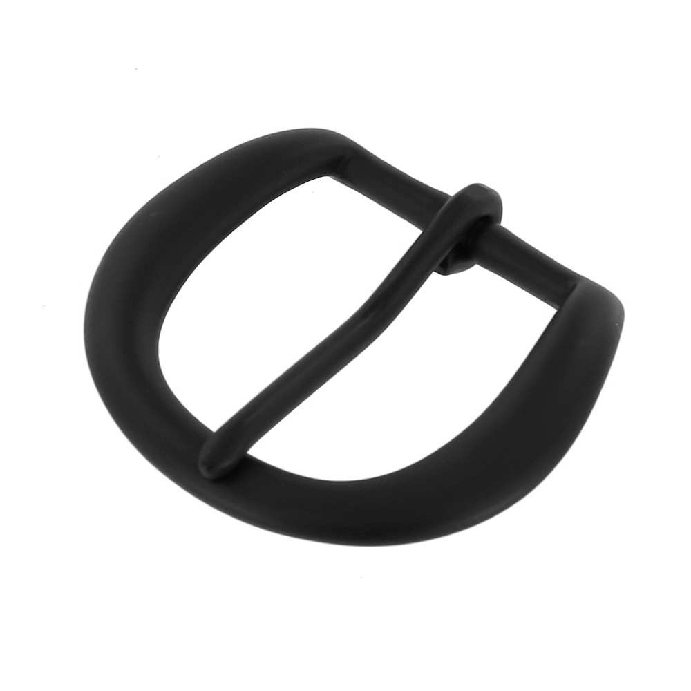 #5 HEEL BAR BUCKLE PVD BLACK MATTE