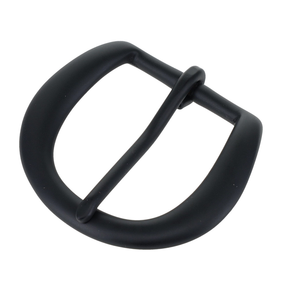 #5 HEEL BAR BUCKLE PVD BLACK MATTE