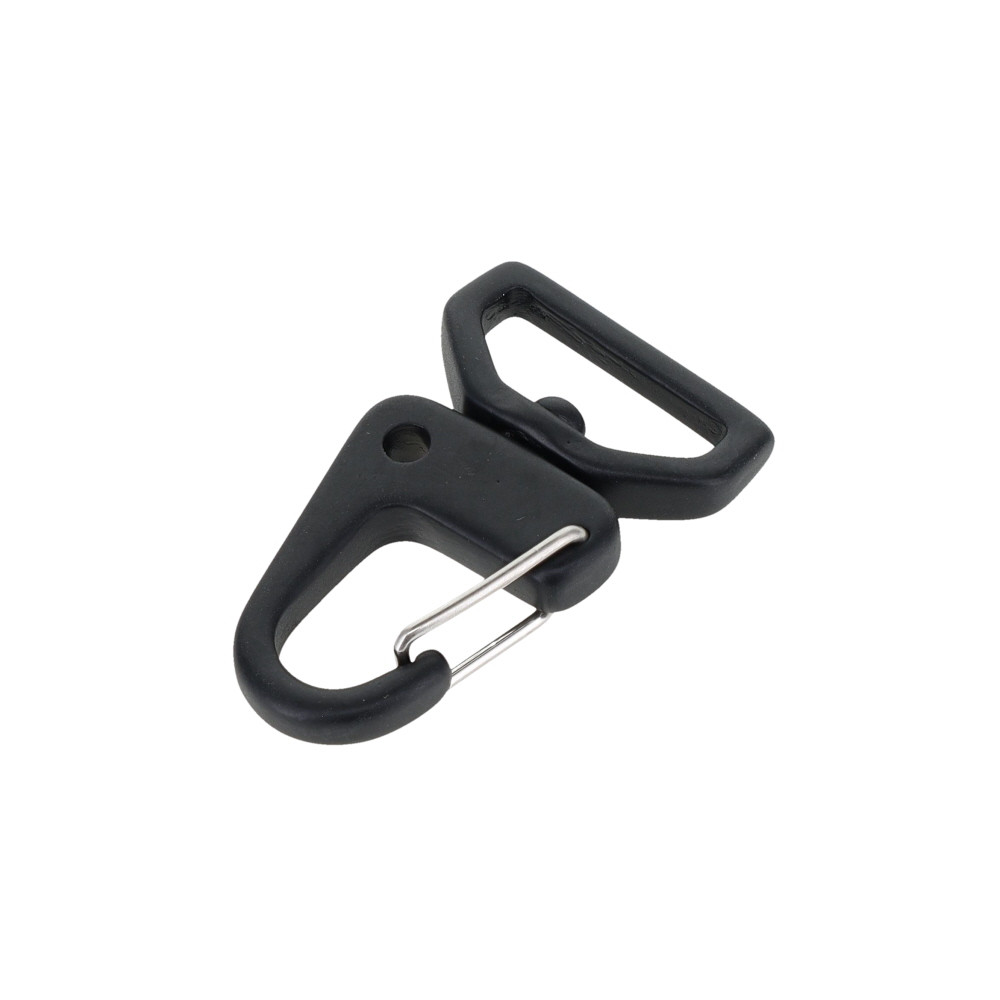 PVD Black Matte, Swivel Lever Snap