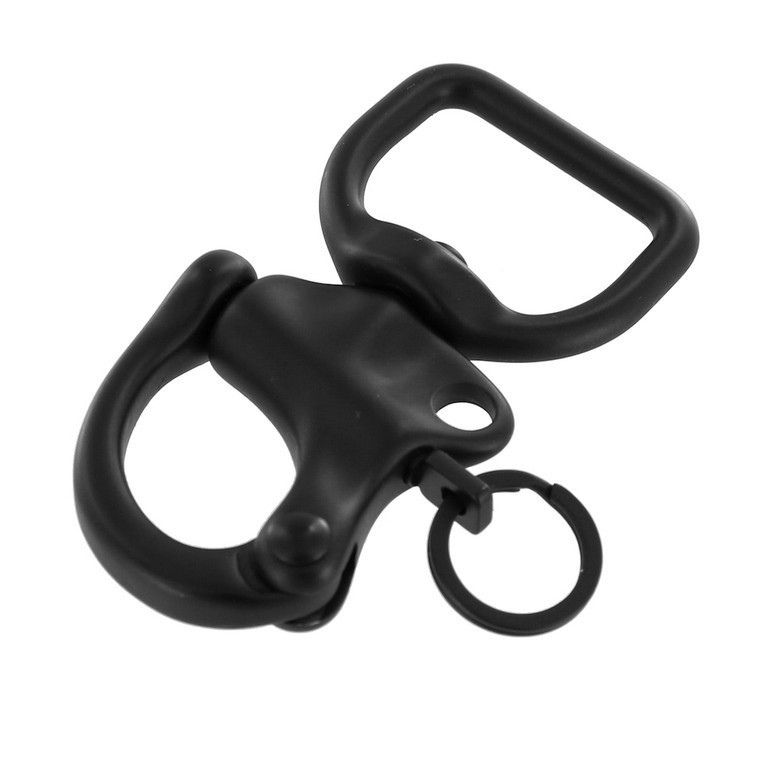 1" QUICK RELEASE SNAP SHACKLE, PVD BLACK MATTE