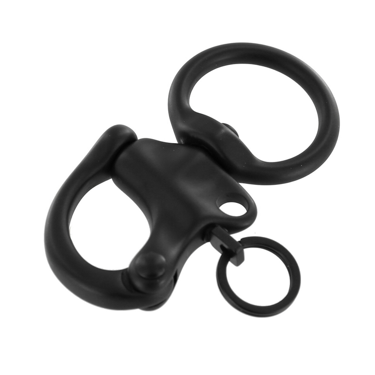 1" QUICK RELEASE SNAP SHACKLE, PVD BLACK MATTE