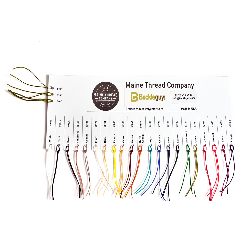 Maine Thread, Braided Thread Card