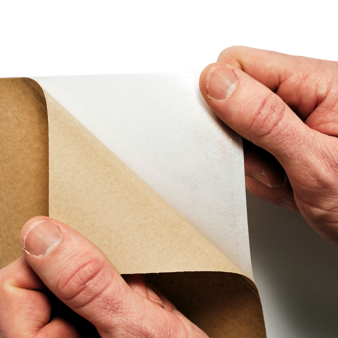 Non-woven reinforcement for leather and canvas