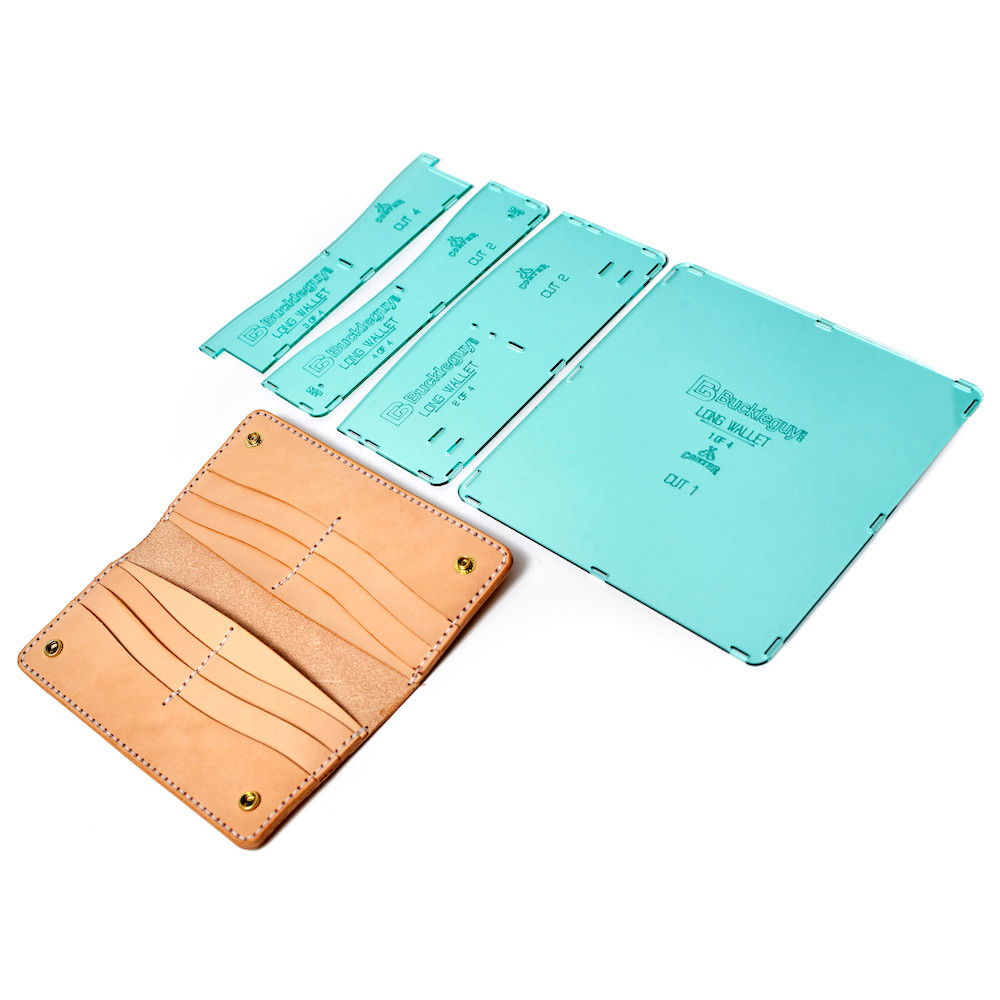 Corter Long Wallet Acrylic Template