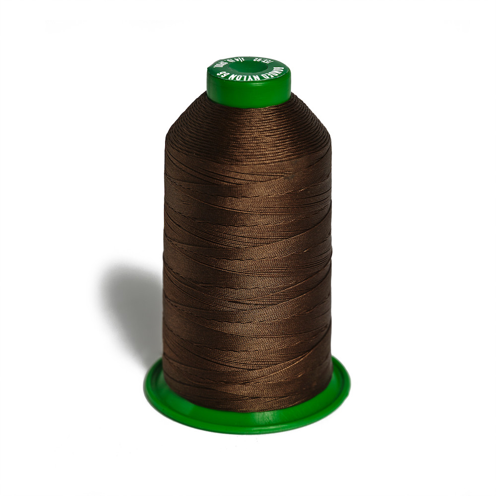 Dunmore Thread, Bonded Nylon 66, Medium Brown