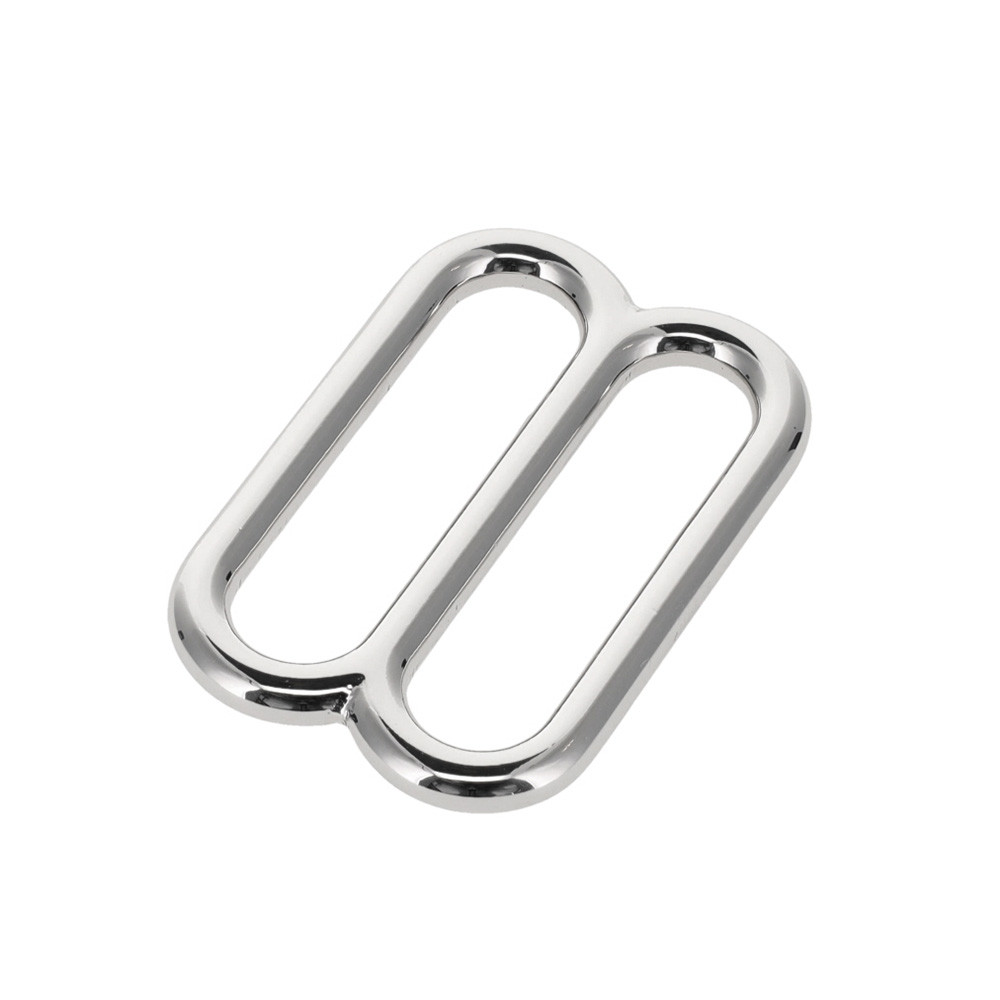 Nickel Plate Double Loop Slider