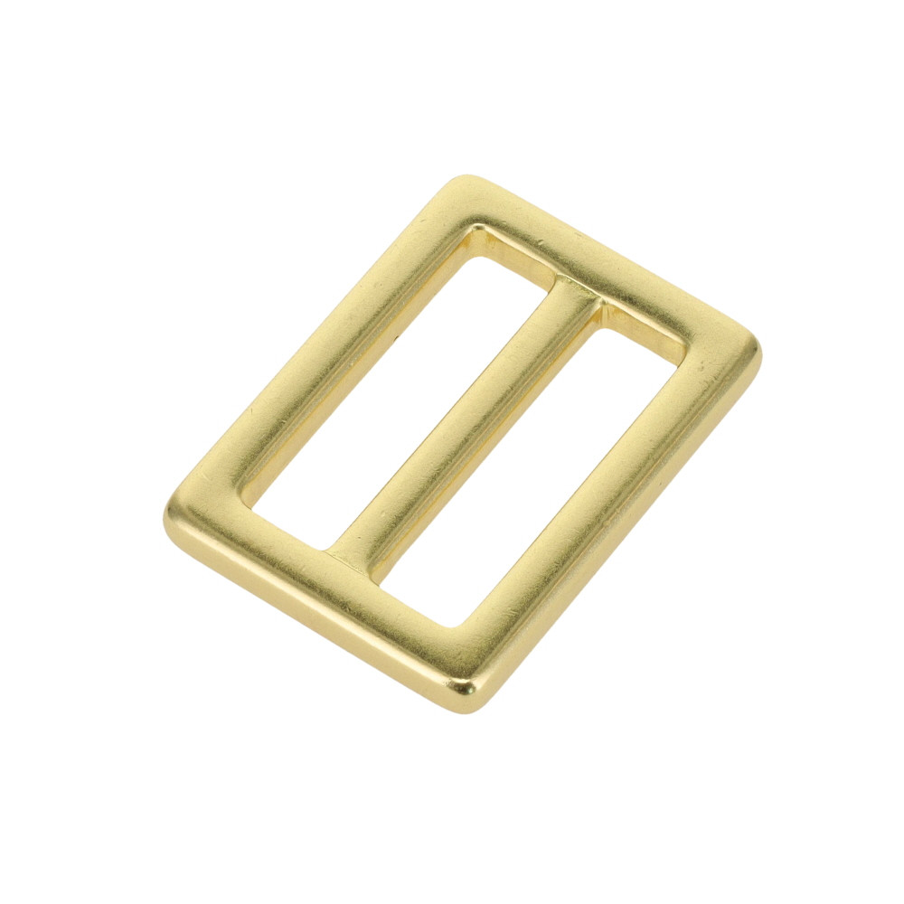 B7102 Natural Brass Double Loop Slider