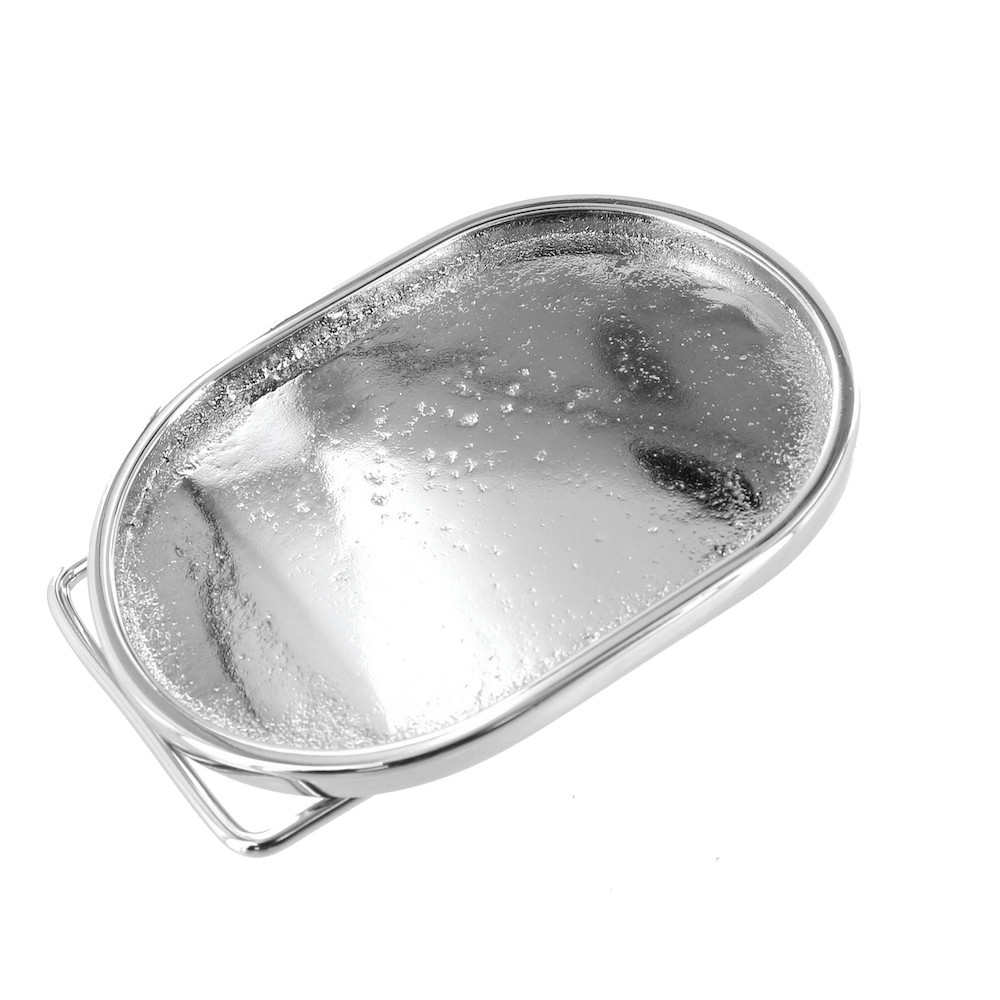 Nickel Plate Plaque Buckle