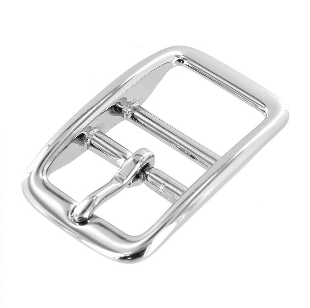 C5384 Nickel Plate Double Bar Buckle