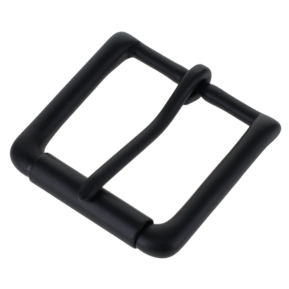 PVD Black Heel Bar Buckle with Roller