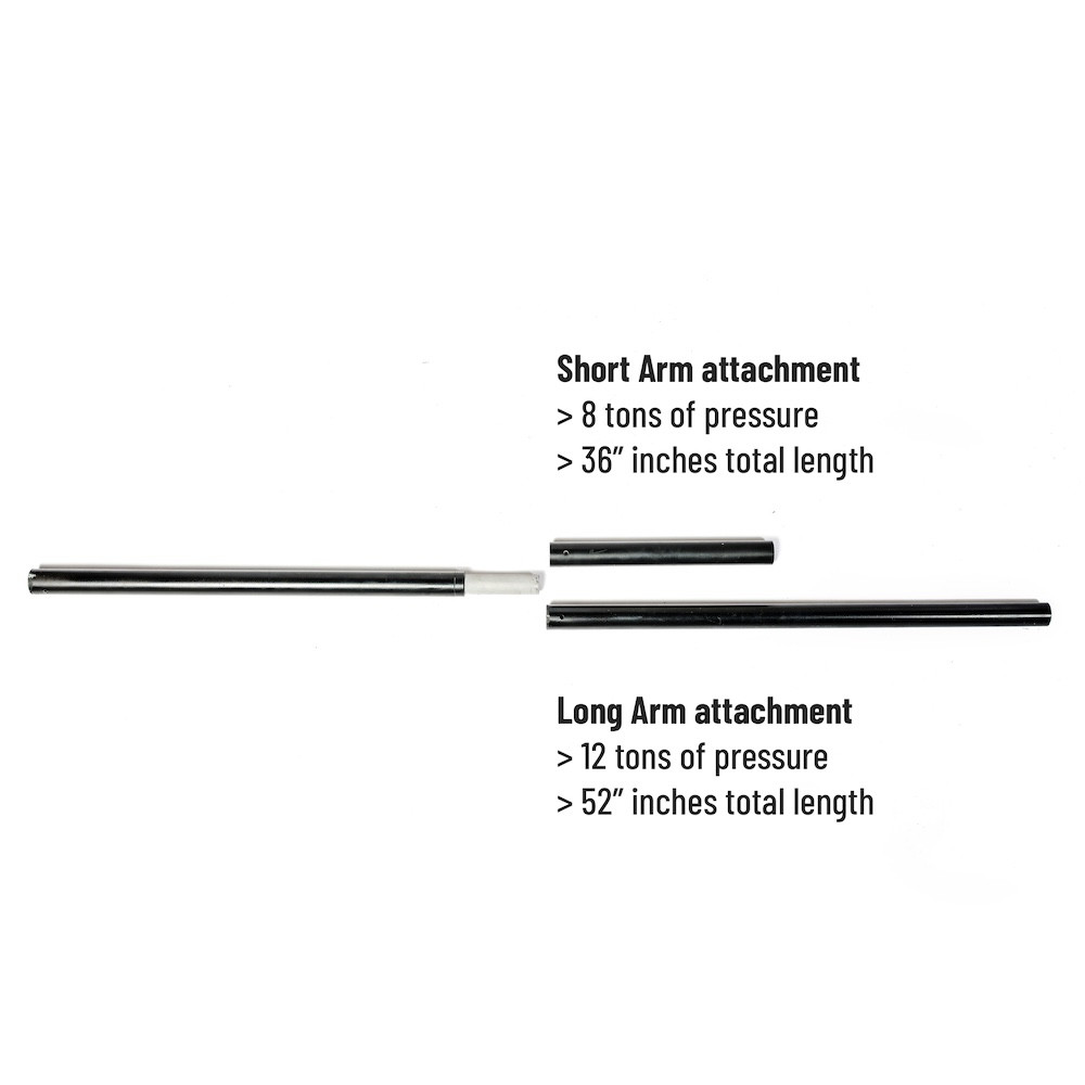 Short and long arm clicker attachments