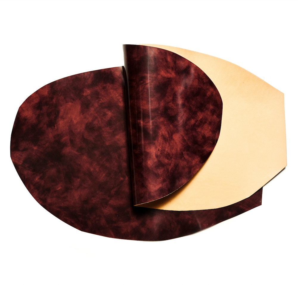 Rocado Shell Cordovan, Museum, Burgundy, 4oz, Multiple Sizes