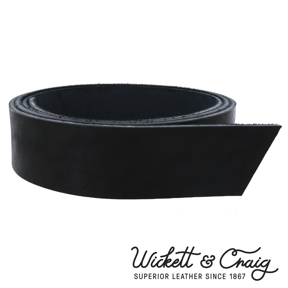 Wickett & Craig Skirting, Black Leather Strap