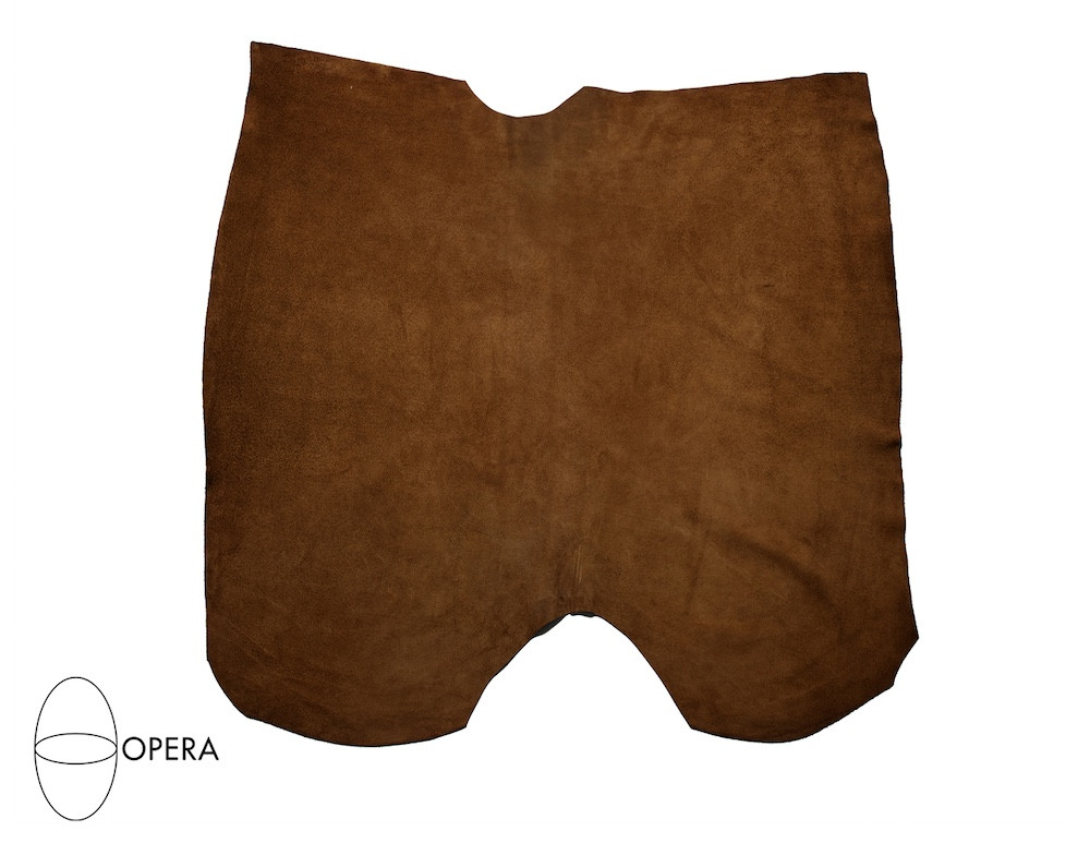 Opera Suede Leather, Tobacco (114)