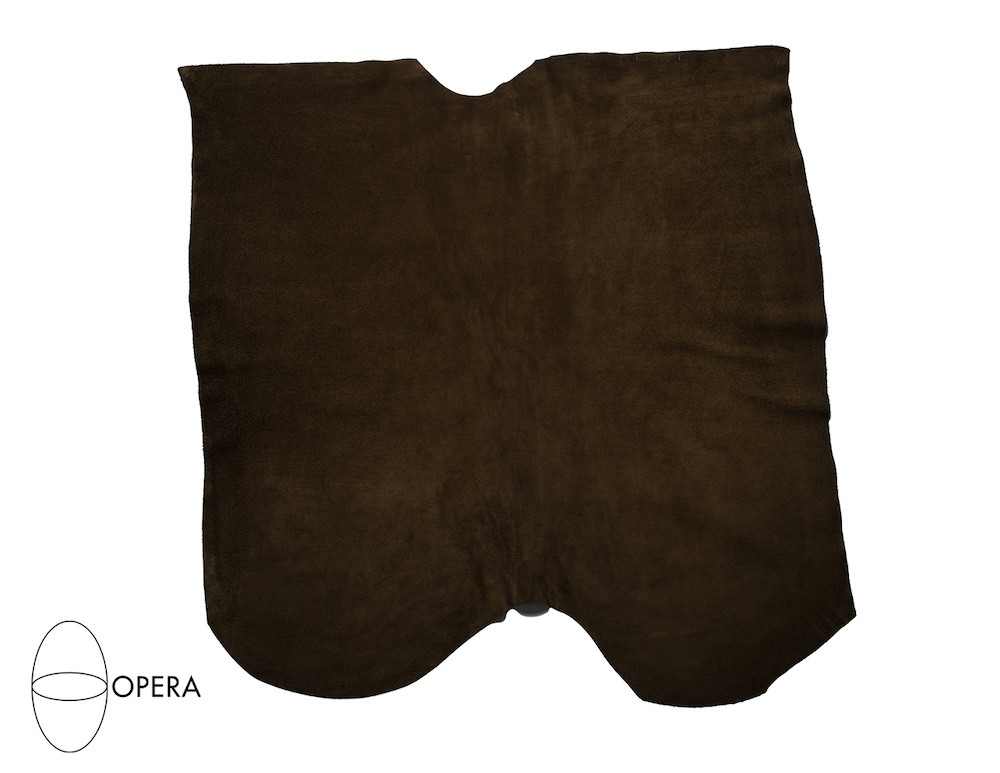 Opera Suede Leather, Olive (221)