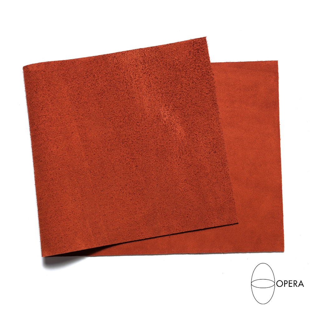 Opera Suede Leather Panel, Brandy (349)