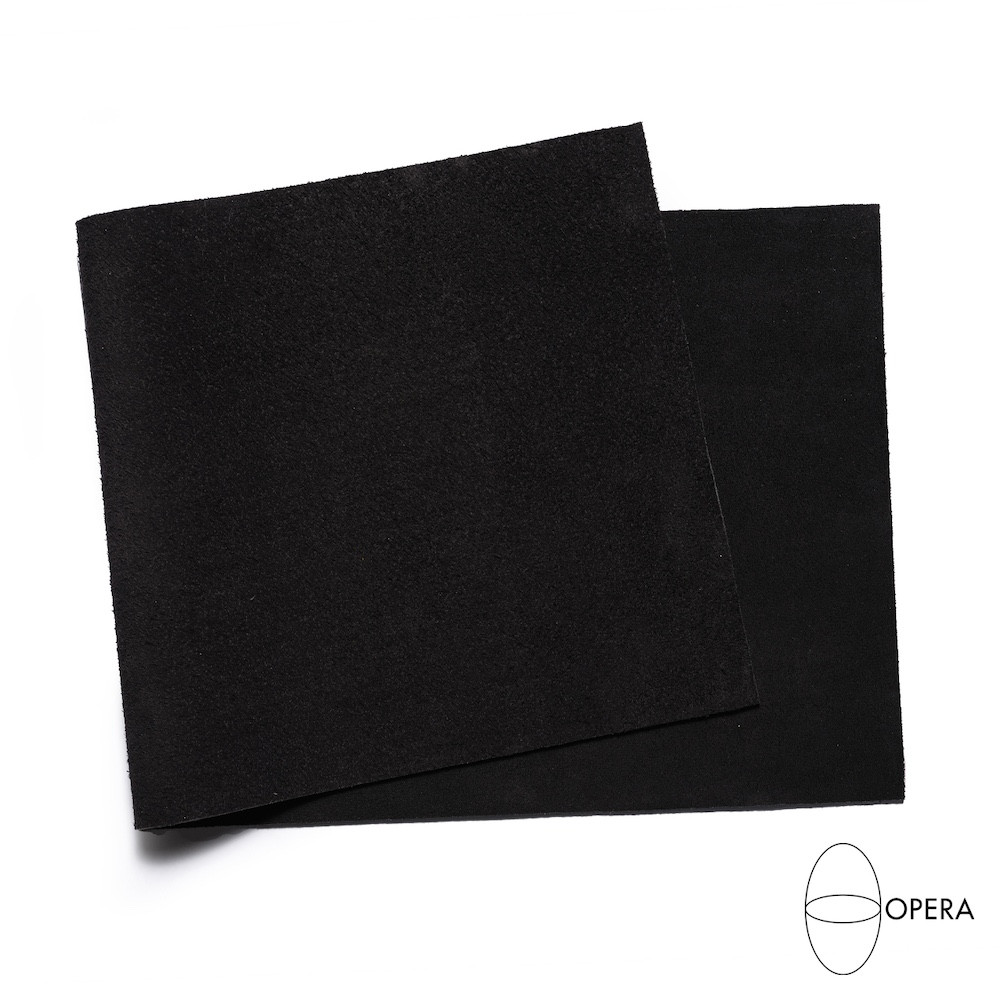 Opera Suede Leather Panel, Grunge (4101)