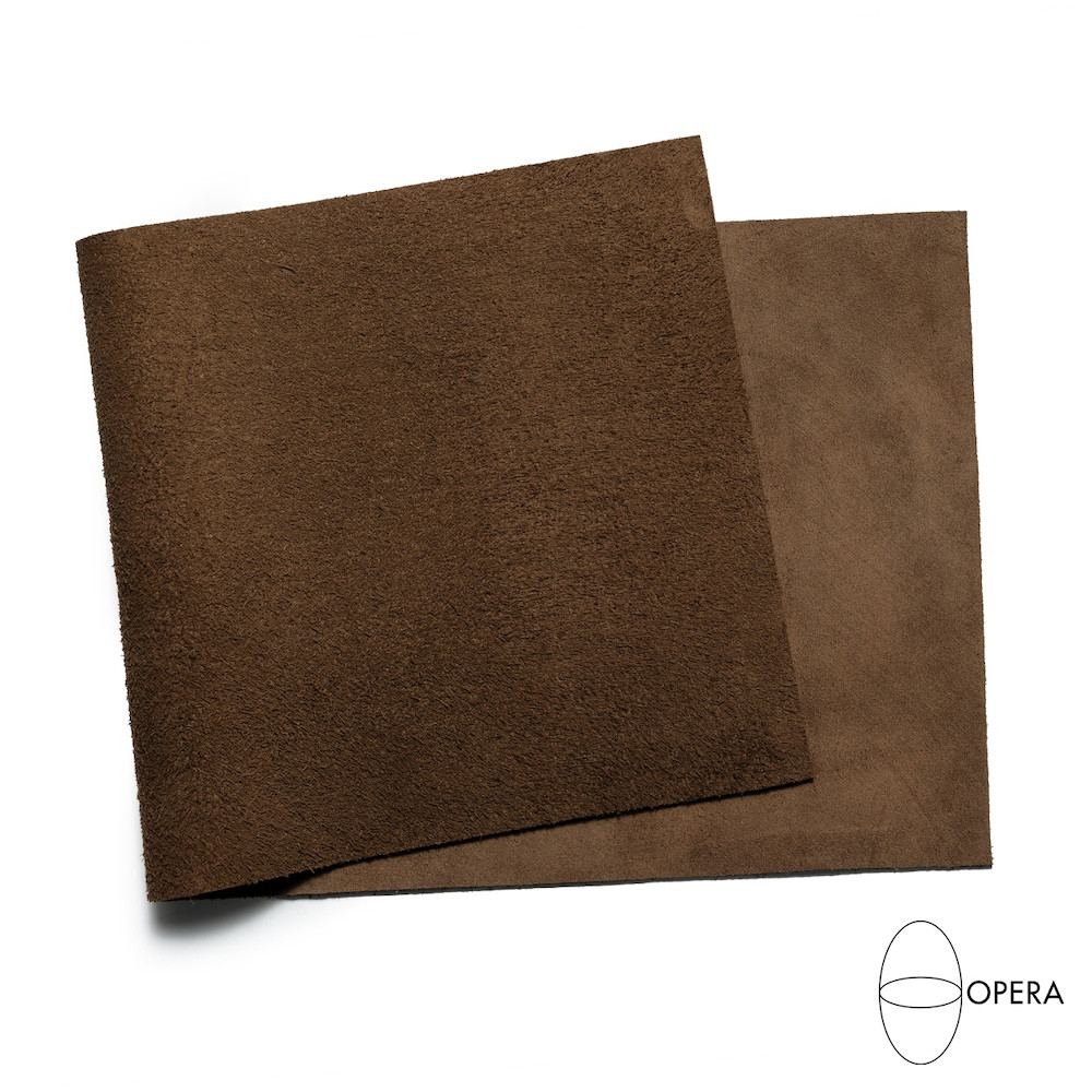 Opera Suede Leather Panel, Tobacco (114)