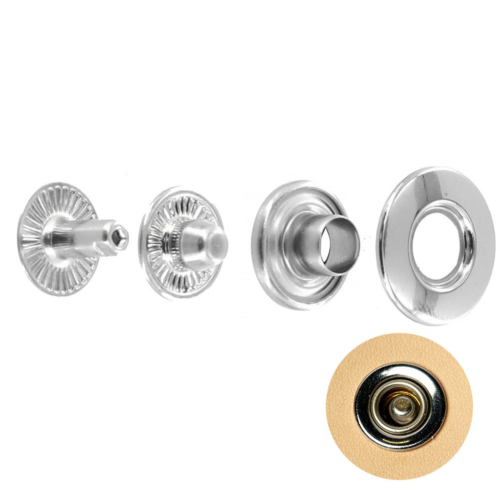 SN5617 Nickel Plate Open Hole Snap