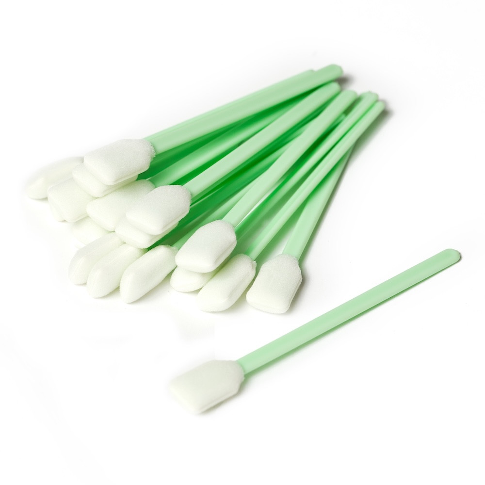 Leather edge paint applicator swabs