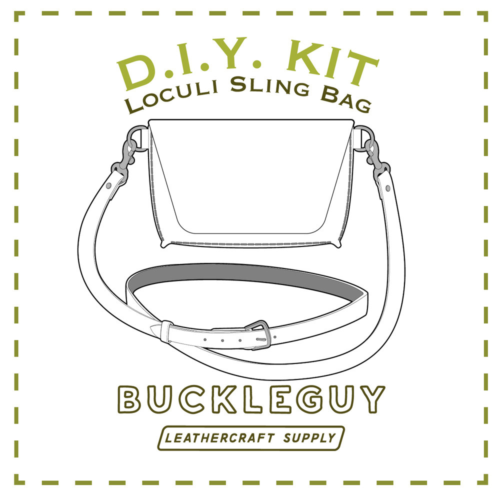 Danesh, Loculi, Sling Bag Leather Pattern