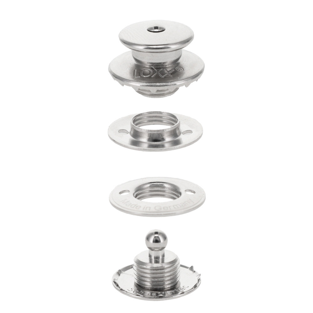 LOXX® Fastener Set, Nickel Plate