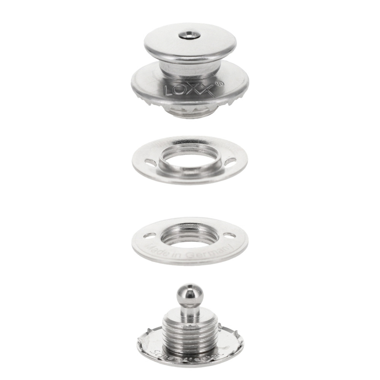 LOXX® Fastener Set, Stainless Steel & Nickel Hybrid - Buckleguy.com